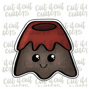 Volcano Cookie Cutter