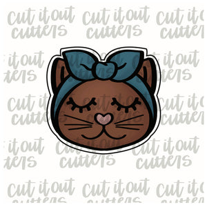 Sassy Cat Cookie Cutter
