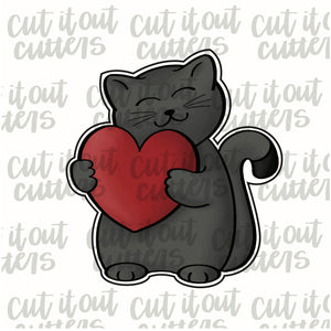 Love Cat Cookie Cutter