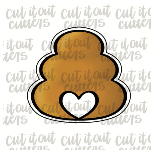 Love Beehive Cookie Cutter