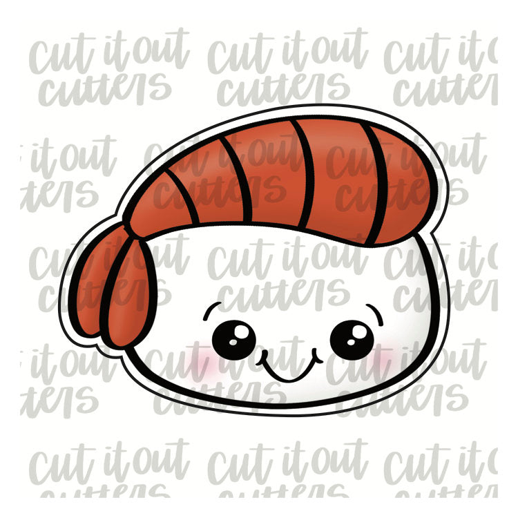 Sushi 3 Cookie Cutter