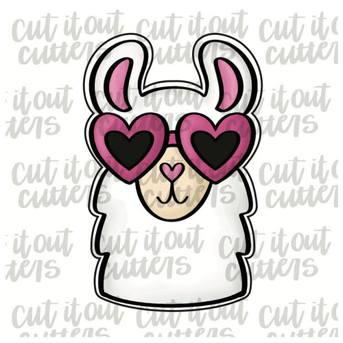 Lovey Llama Cookie Cutter
