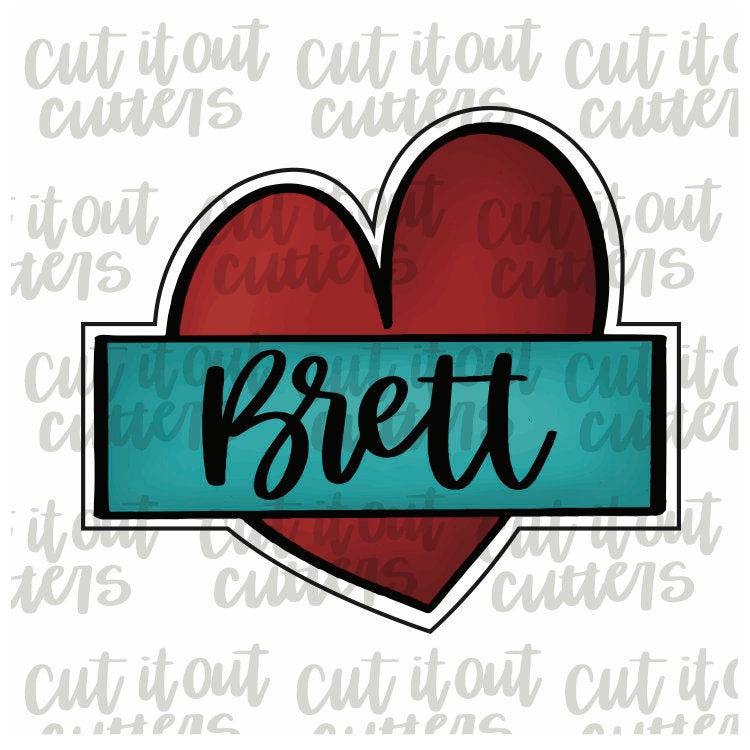 Uneven Heart Cookie Cutter – Cut It Out Cutters