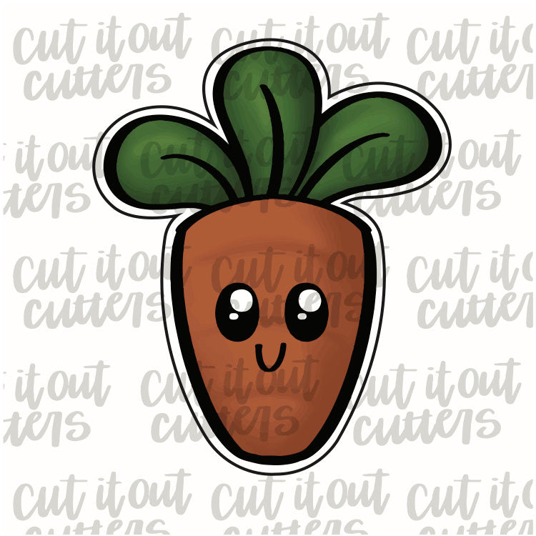 Cutie Carrot Cookie Cutter