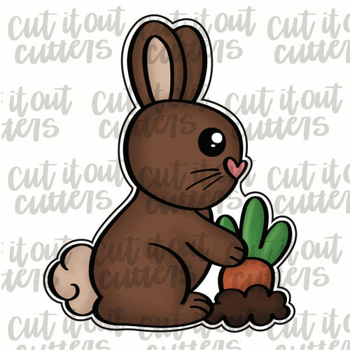Hungry Bunny Cookie Cutter