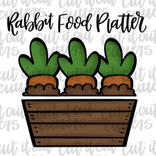 Load image into Gallery viewer, Rabbit Food Platter Cookie Cutter Set