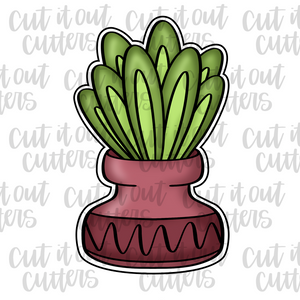Snake Plant Cookie Cutter
