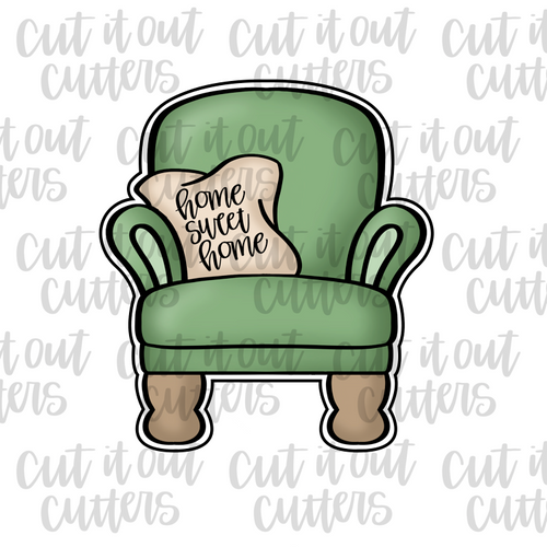 Oversized Chair - One Leg - Cookie Cutter