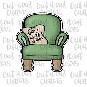 Oversized Chair - One Leg - Cookie Cutter