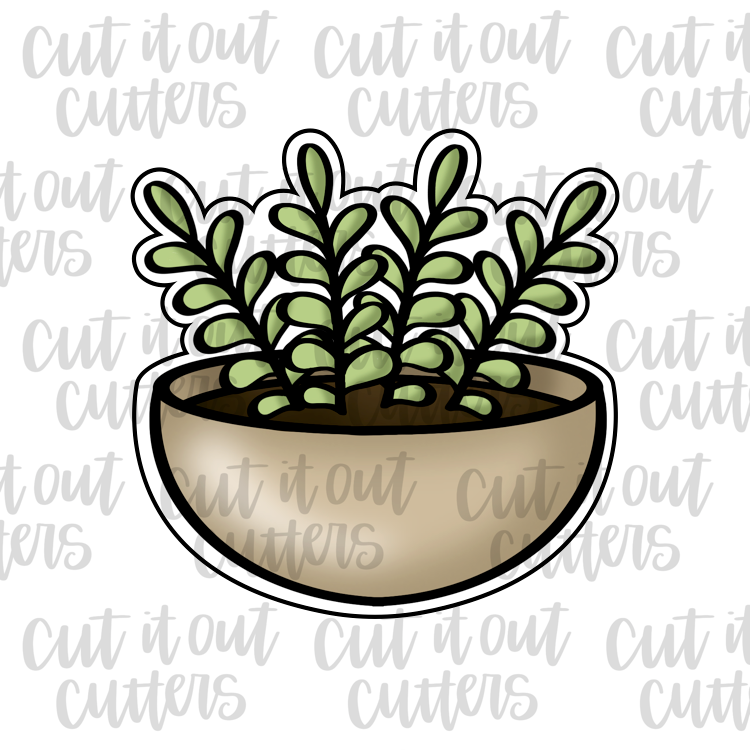 Fern Plant Cookie Cutter