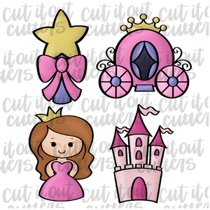 Fairytale Princess Cookie Cutter Set