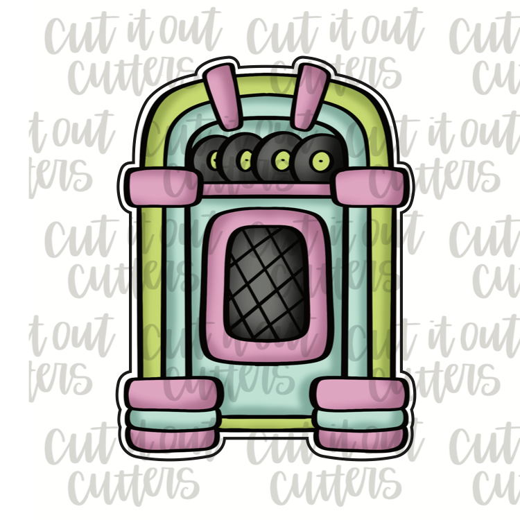 Jukebox Cookie Cutter