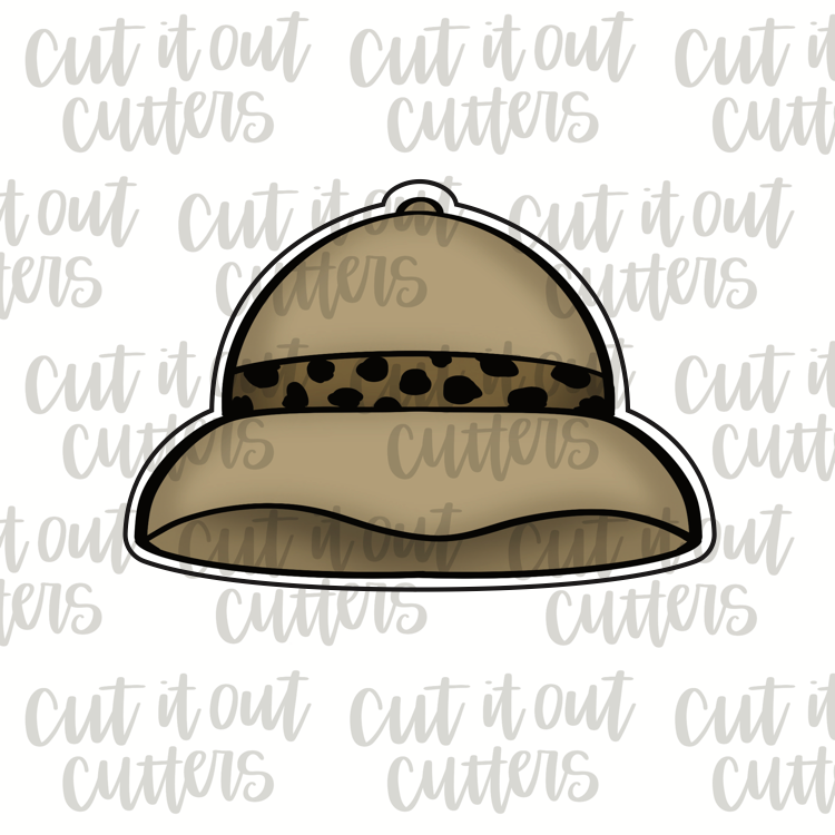 Jungle Hat Cookie Cutter