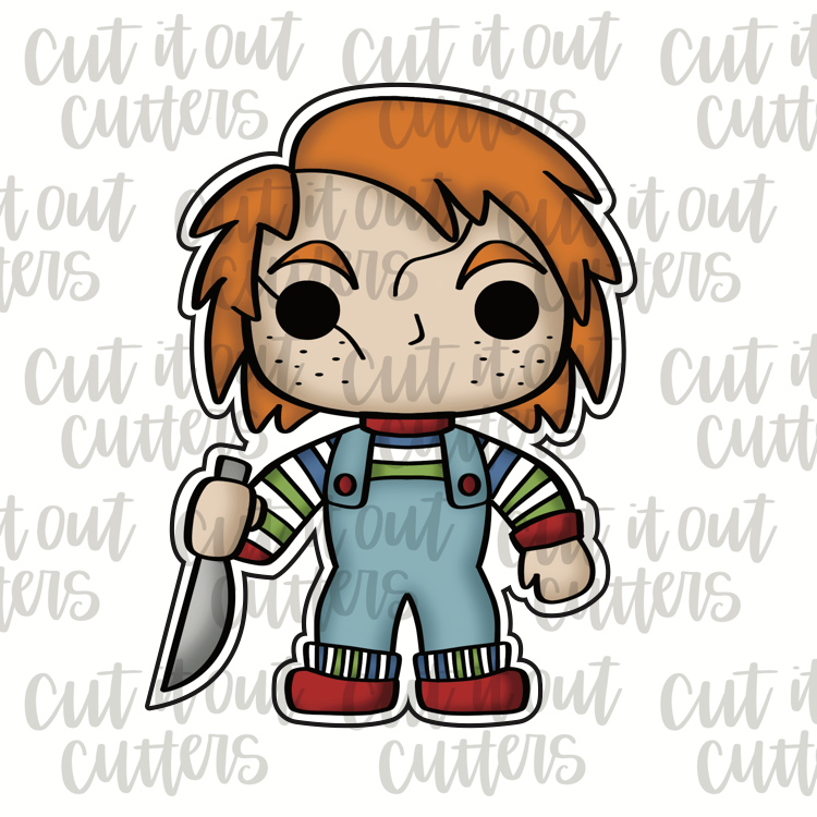 Killer Doll Cookie Cutter - Horror Series