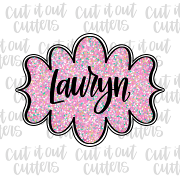 Lauryn Plaque Cookie Cutter