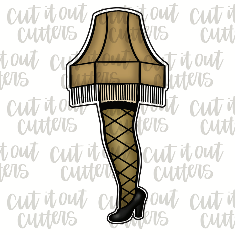 Leg Lamp Cookie Cutter – Cut It Out Cutters