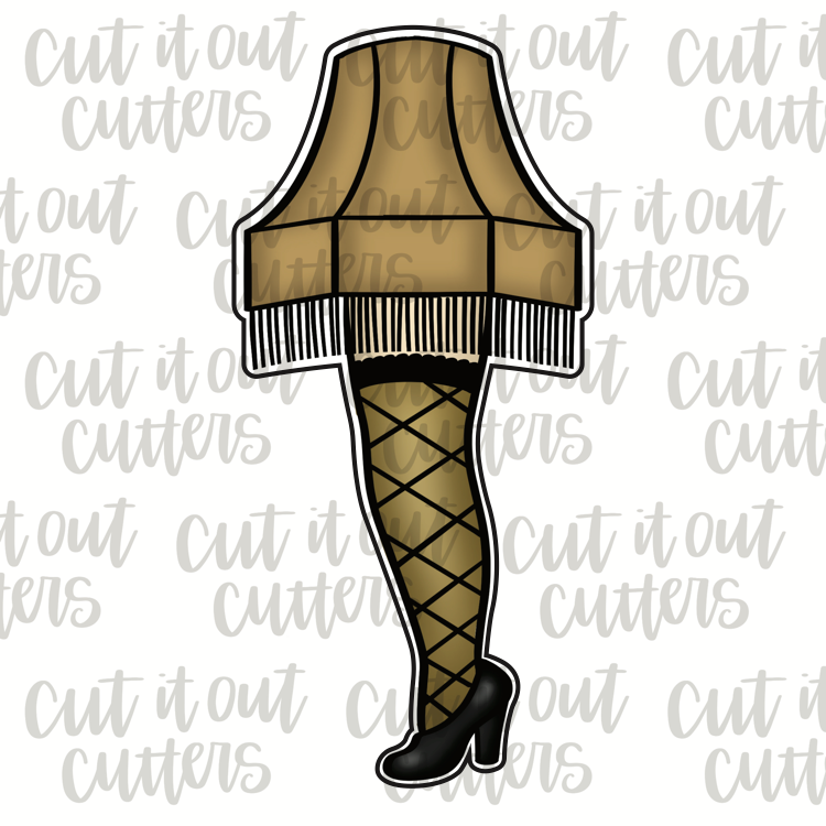 Leg Lamp Cookie Cutter