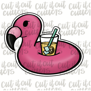 Summertime Flamingo Cookie Cutter