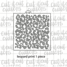 Load image into Gallery viewer, Leopard Print Cookie Stencil