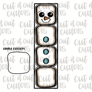 Lil Marshmallow Snowman Cookie Cutter