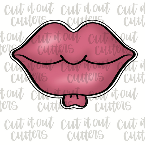 Lip Balloon Cookie Cutter