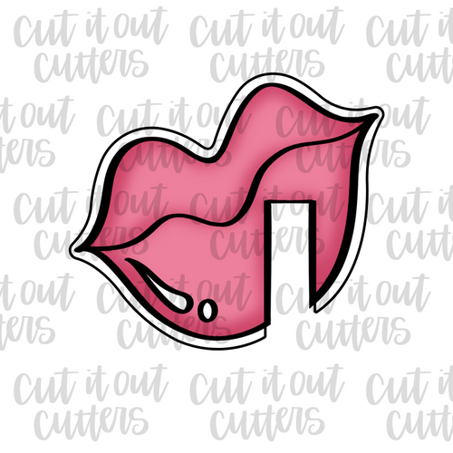 Lips Muggie Cookie Cutter