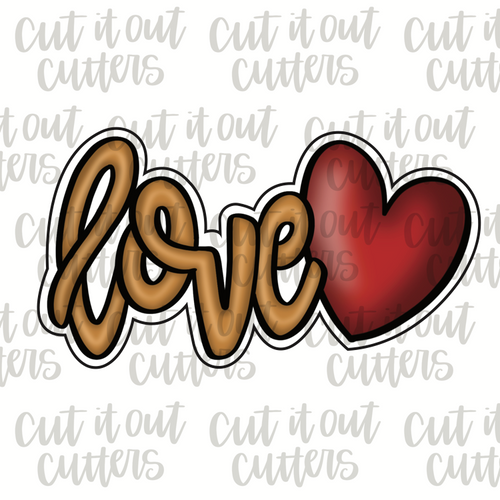 Love Balloon Cookie Cutter