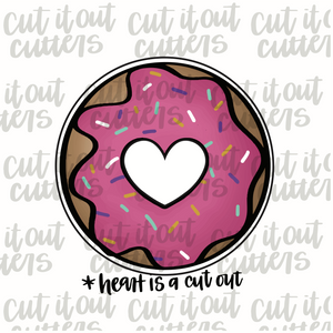 Love Donut Cookie Cutter