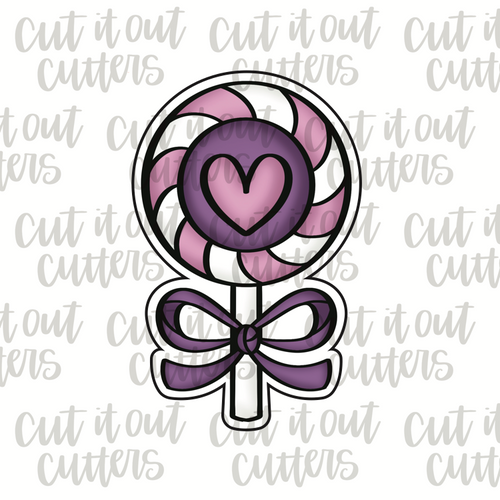 Love Lollipop Cookie Cutter