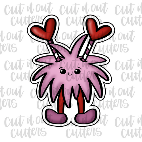 Love Monster Cookie Cutter