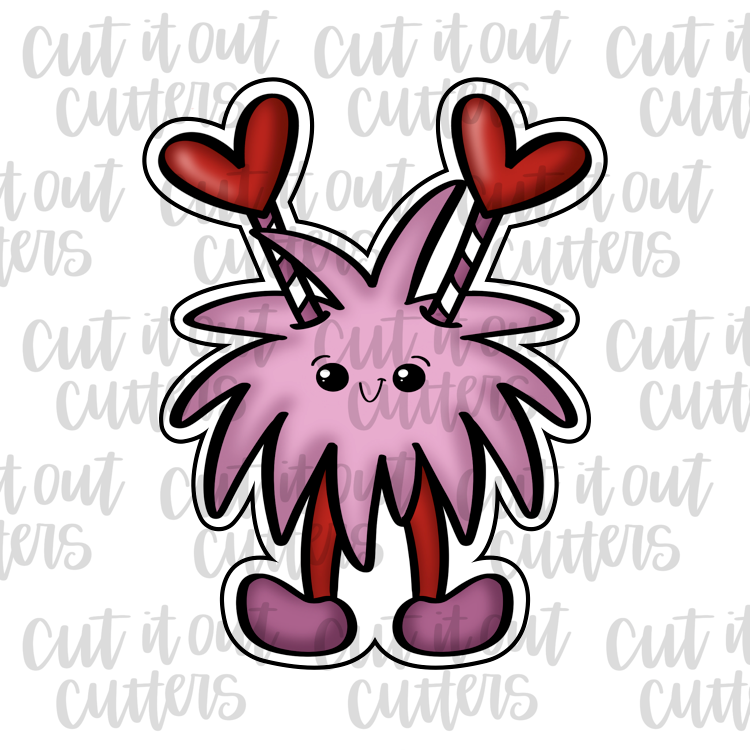 Love Monster Cookie Cutter
