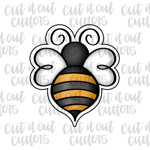 Lovey Bee Cookie Cutter