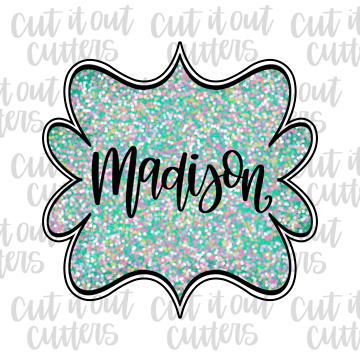 Madison Plaque Cookie Cutter
