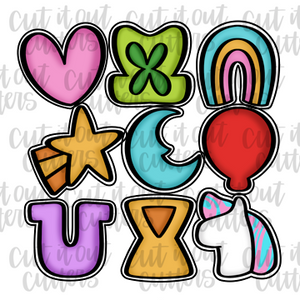 Magic Charms Cookie Cutter Set