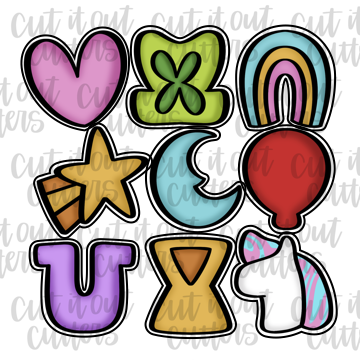 Magic Charms Cookie Cutter Set