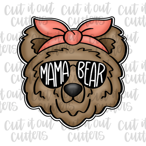 Plush Bear Cookie Cutter – Cut It Out Cutters
