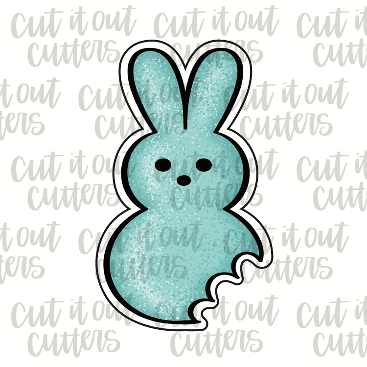 Marshmallow Bunny Bite Cookie Cutter