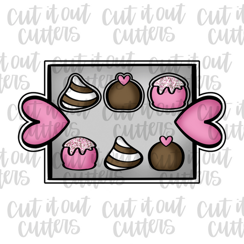 Mini Chocolates Tray Cookie Cutter