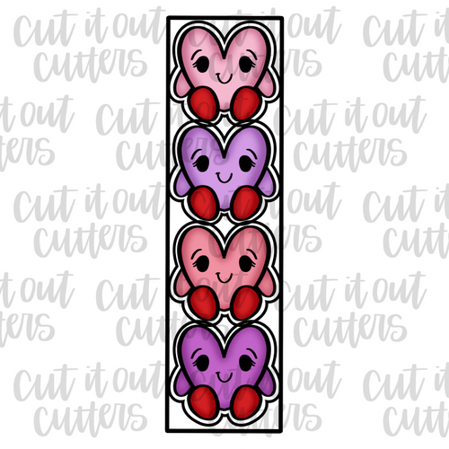 Lil Heart Guy Cookie Cutter