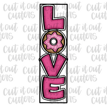 Load image into Gallery viewer, Mini Love Letters - Heart, Apple, Donut Cookie Cutter Set