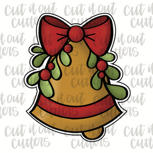 Mistletoe Bell Cookie Cutter