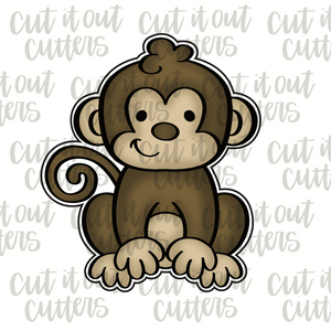 Monkey Cookie Cutter