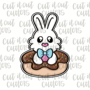 Mr. Donut Bunny Cookie Cutter