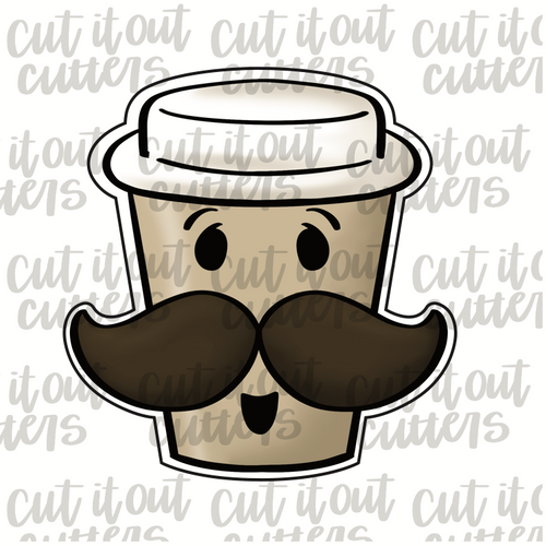 Mr Latte Cookie Cutter