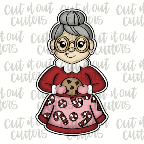 Mrs. Claus 2021 Cookie Cutter