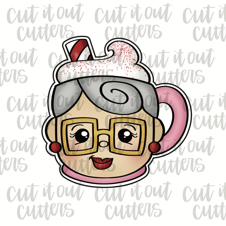Mrs. Claus Mug 2021 Cookie Cutter
