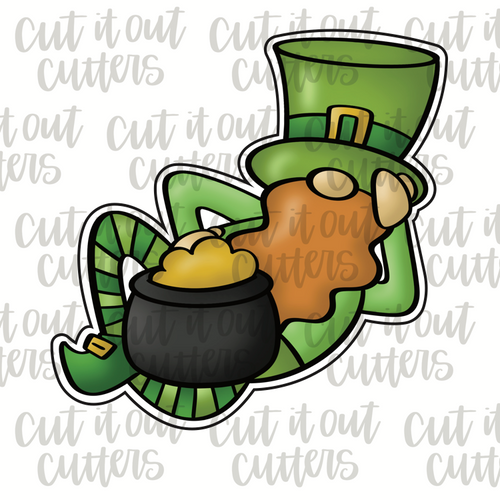 Naughty Leprechaun Cookie Cutter