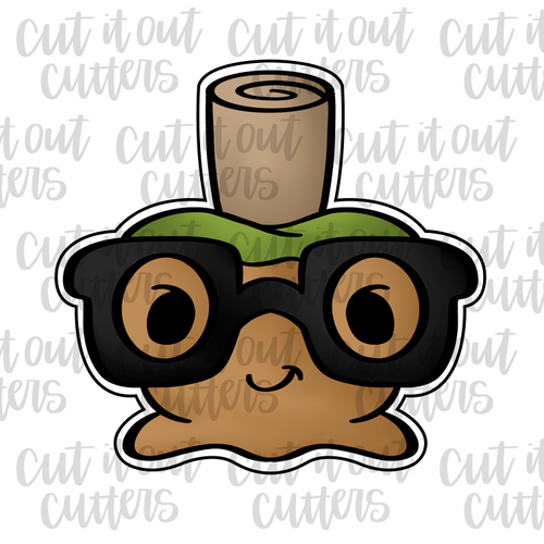 Nerdy Caramel Apple Cookie Cutter