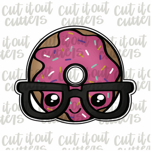 Nerdy Donut Cookie Cutter