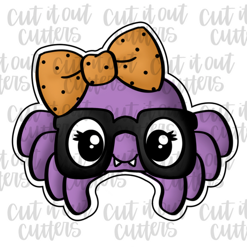 Nerdy Girly Spider Cookie Cutter